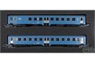 MTB H0 (DC) MAV Reisezugwagen-Set Bhv + BDbh, Ep. V, 2-tlg.