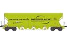 NME H0 (AC) Interfracht Getreidesilowagen Tagnpps, neongrün, Ep. VI
