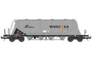 NME H0 Wascosa/cemex Zementsilowagen Uacns, silber, Ep. VI