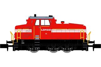 NME N (Digital) Lonza Diesellok DHG C 163, rot, Ep. IV