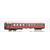 NMJ H0 NSB Personenwagen B3 25538, rot/grau/silber