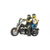Noch H0 3D-Master-Einzelfigur Chopper mit Rocker und Sozia, stehend