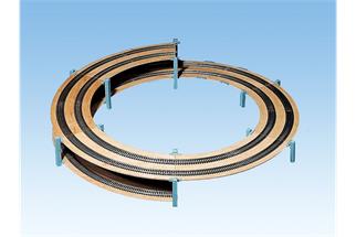 Noch H0 Laggies Gleiswendel-Komplettbausatz Grundkreis, R 515/579,3 mm, 1- oder 2-gleisig