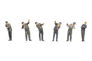 Noch N 3D-Farbdruck Lokführer Dampflok