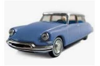 Norev H0 Citroën DS 19 1959, delphinblau