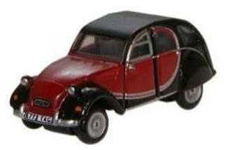 Oxford N Citroën 2CV Charleston, red/black