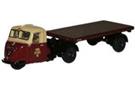 Oxford N Scammel Scarab Flat Trailer British Rail
