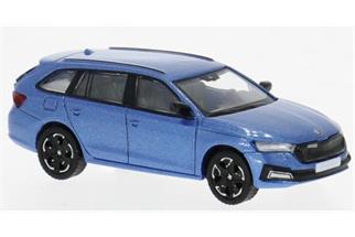 PCX H0 Skoda Octavia IV Combi, blau, 2019