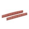 Peco N Girder Bridge Side, Plate Girder Type, Red Oxide