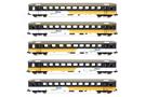 Piko H0 (AC) BLS Wagen-Set EW I GoldenPass Panoramic, Ep. VI, 5-tlg.
