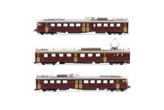 Piko H0 (DC) SBB Elektrotriebzug RABDe 12/12 1101, Ursprungszustand, Ep. III, 3-tlg.