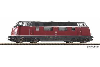 Piko H0 (DC Sound) DB Diesellok BR 220, purpurrot, Ep. IV