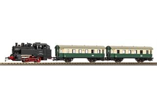 Piko H0 (DC) VSM Startset Dampflok BR 80 mit Personenzug, Ep. VI