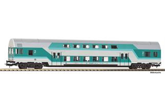 Piko H0 DR Doppelstock-Steuerwagen DBmq 776, mintgrün, Ep. IV