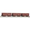 Piko H0 DR Selbstentladewagen-Set Fad 6770, BKK Erich Weinert, Ep. IV, 3-tlg.