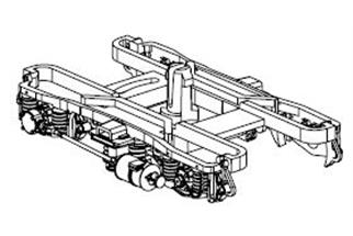 Piko H0 (ET) Drehgestell hinten, komplett