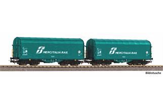 Piko H0 FS Schiebeplanenwagen-Set, Ep. VI, 2-tlg.