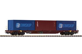 Piko H0 NS Containertragwagen Sgnss, 3x20'-Container, Ep. VI