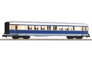 Piko N ÖBB Schürzeneilzugwagen, blau/beige, Ep. III