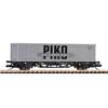 Piko TT DR Containertragwagen, 40'-Container VEB PIKO, Ep. IV