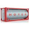 Pirata H0 20'-Tankcontainer HOYER, grau