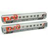Pirata/LS Models H0 RZD Schlafwagenset WLABmz, 2-tlg. CH-FPC