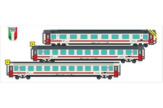 Pirata N FS Reisezugwagen-Set 2 IC Sun, Ep. VI, 3-tlg.