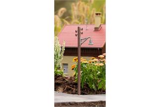 Pola G Holzmast mit Auslegerleuchte (Inhalt: 2 Stk.)