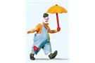 Preiser H0 Clown mit Schirm