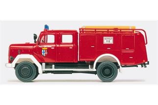 Preiser H0 F Magirus 150 D 10 A Tanklöschfahrzeug 16