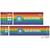 PT Trains H0 20'- und 40'-Container-Set Maersk - Rainbow, 2-tlg.