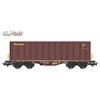 PT Trains H0 Touax Containertragwagen Sgmmnss, 1x40'-HC-Container Touax