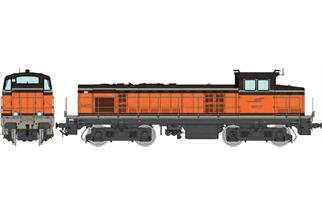 REE H0 (DC) SNCF Diesellok BB 64079, orange, Ep. V