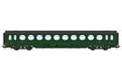 REE H0 (DC) SNCF Personenwagen Saucisson B10, 2. Klasse, Ep. IIIb