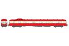 REE H0 (DC Sound) SNCF Dieseltriebwagen X 2900, rot/beige, Ep. IV