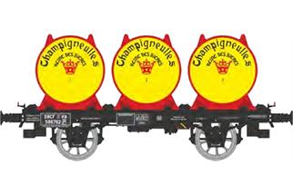 REE H0 SNCF Biertransportkesselwagen OCEM 19, Champigneules, Ep. III