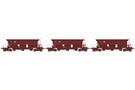 REE H0 SNCF Schotterwagen-Set Uas, VB, Ep. IV, 3-tlg.