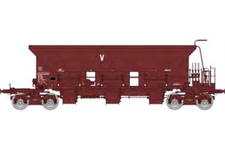 REE H0 SNCF Schotterwagen Uas, V de l'équipment, Ep. IV-V