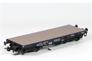 REE H0 SNCF Schwerlastwagen SSy45, SPyw 98769, 4-achsig, schwarz, Ep. IIIb