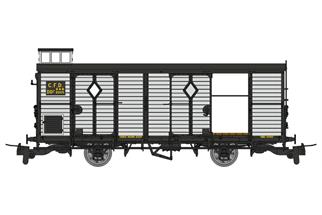 REE H0m CFD Güterzuggepäckwagen, grau, Ep. III-IV