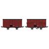 REE H0m SNCF gedecktes Güterwagen-Set K 97/Kifv 146, 2-tlg.