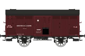 REE Modèles H0 PLM gedeckter Güterwagen HP 1486, Ep. II