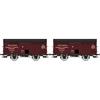 REE Modèles H0 PLM gedecktes Güterwagen-Set 586009P/586178P, SFTEF, Ep. II, 2-tlg.