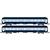 REE N SNCF Liegewagen-Set UIC B9c9 Bleu / Gris, Logo casquette Ep. V, 2-tlg.