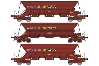 REE N SNCF Schüttgutwagen EX, SIMOTRA, Ep. V, 3-tlg.