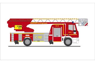 Rietze H0 Magirus DLK, FW Recklinghausen