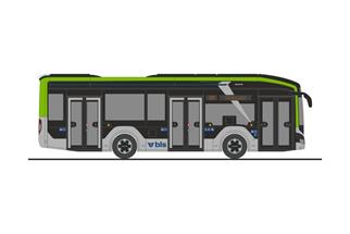 Rietze H0 MAN Lion's City 10 E, BLS Busland
