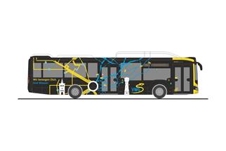 Rietze H0 MAN Lion's City 12 '18 CNG, VWG Oldenburg