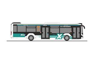 Rietze H0 MAN Lion's City 12 '18, RMV Expressbus