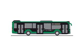 Rietze H0 MAN Lion's City 12 '18, Stadtbus Bludenz